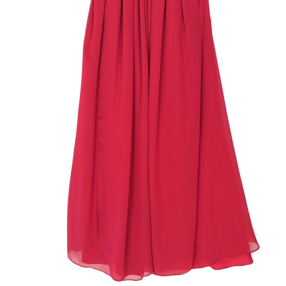 Sorella Vita Bridesmaid Gown Dress Wine Red 10 - Picture 4 of 5
